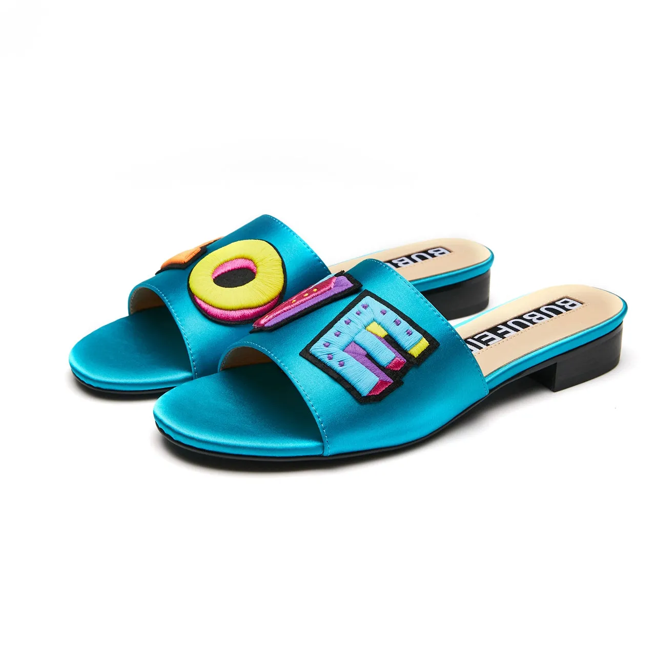 B-FEI  summer designer colorful multicolor sandals slippers - Atila